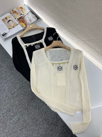 L*♥2025 nouveaux produits Cardigan tricoté