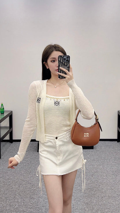 L*♥2025 neue Produkte Strickjacke