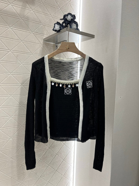 L*♥2025 new products Knitted cardigan