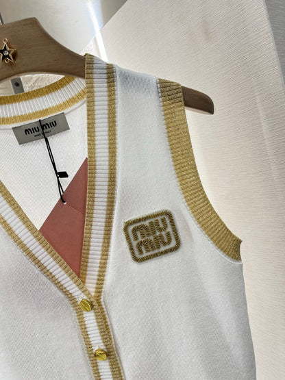 Mi*mi*♥2025 new products Knitted vest