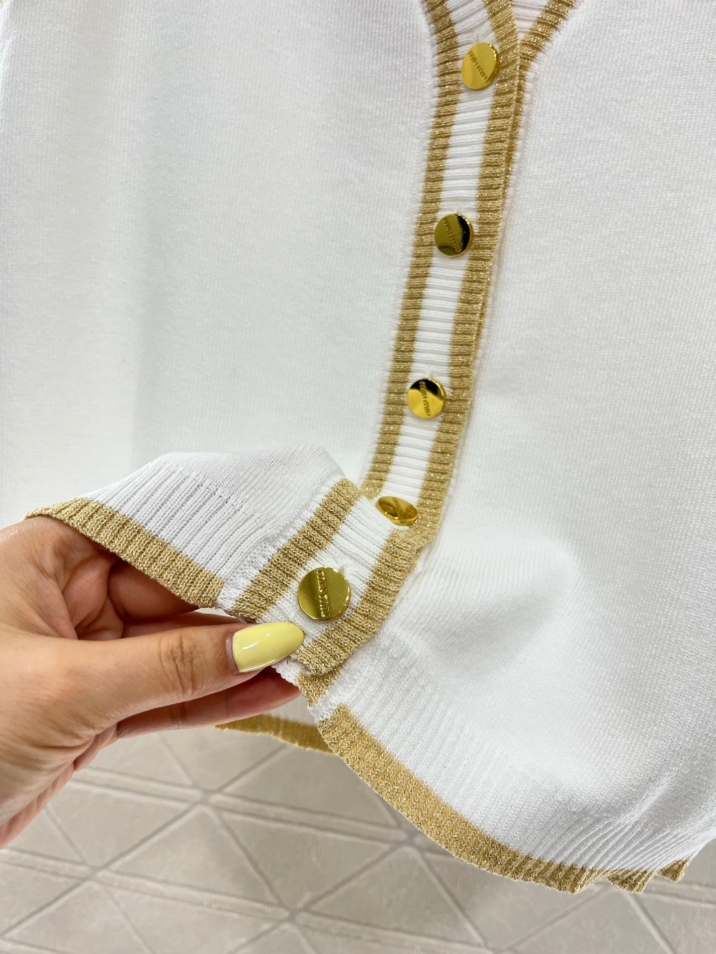 Mi*mi*♥2025 new products Knitted vest