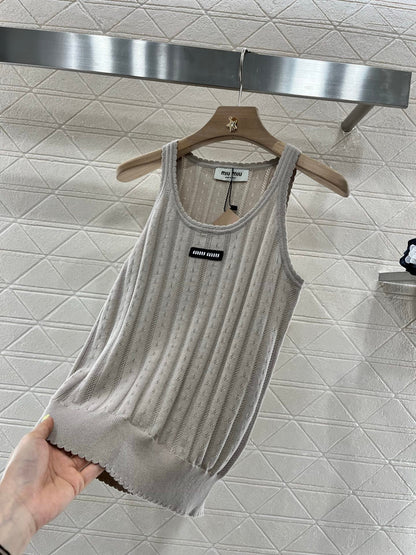 Mi*mi*♥2025 new product Knitted vest