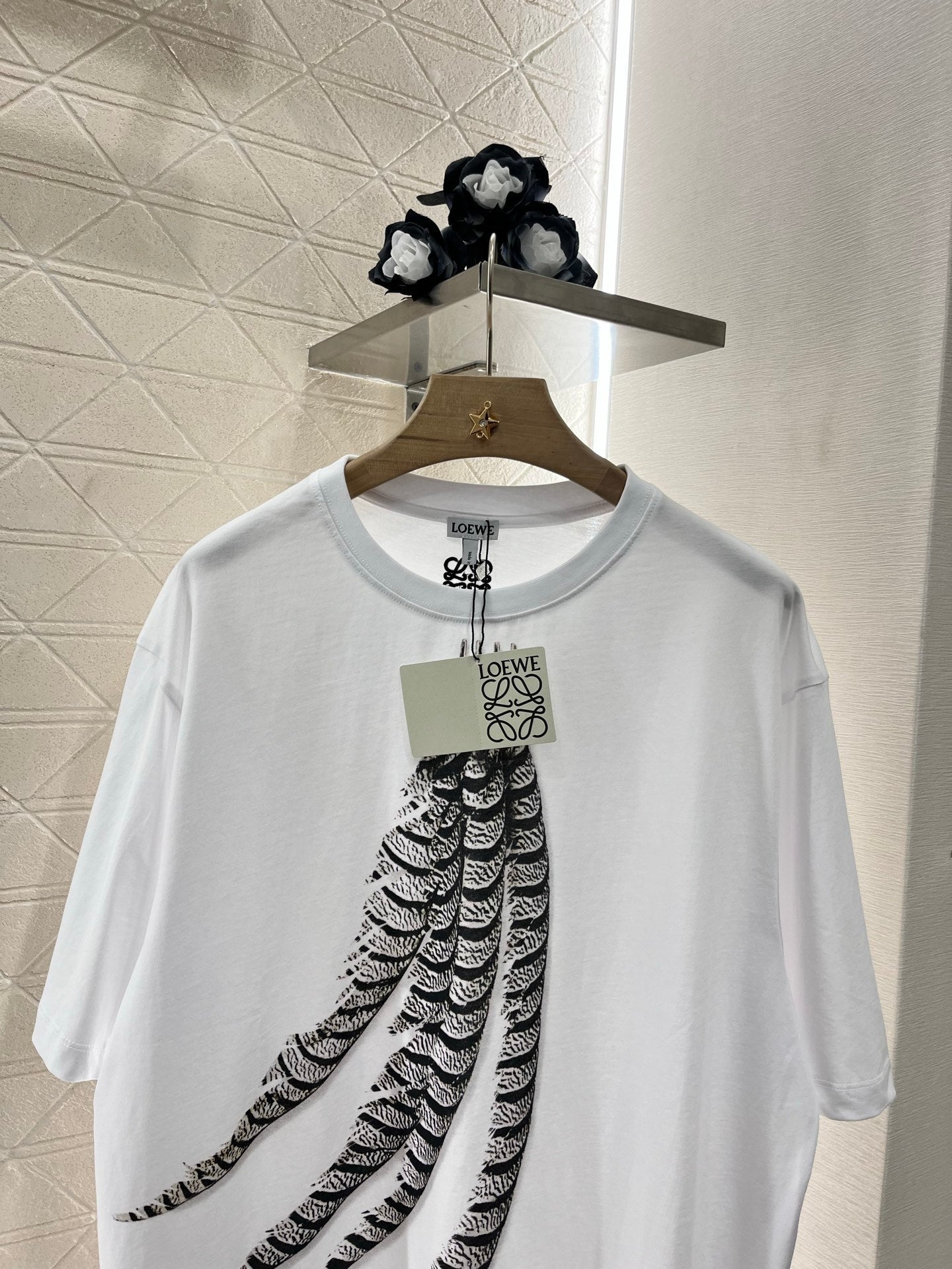 L*♥2025 new product Feather print