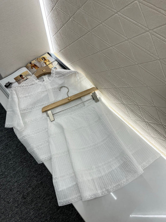 C*♥2025 new product Embroidered skirt suit