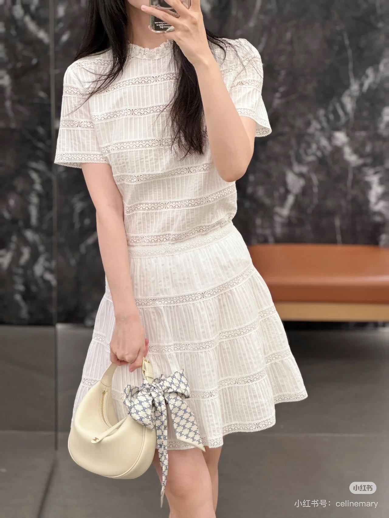 C*♥2025 new product Embroidered skirt suit
