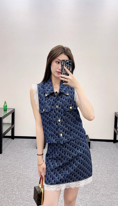 D*♥2025 new products Denim suit