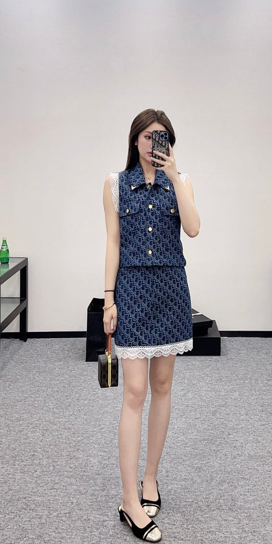 D*♥2025 new products Denim suit