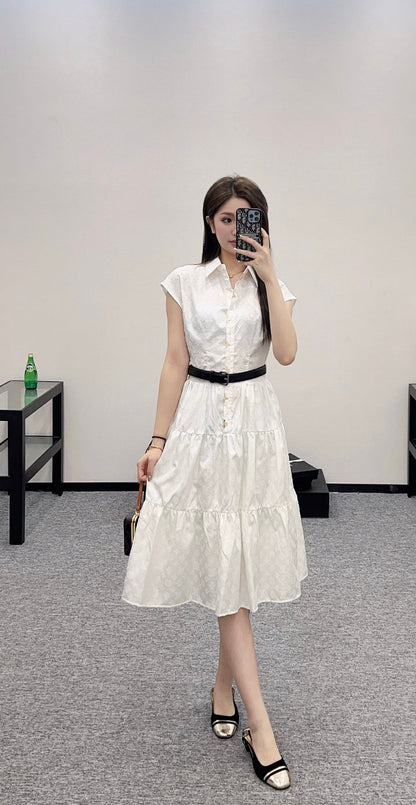 L 2025 new products Belt dress