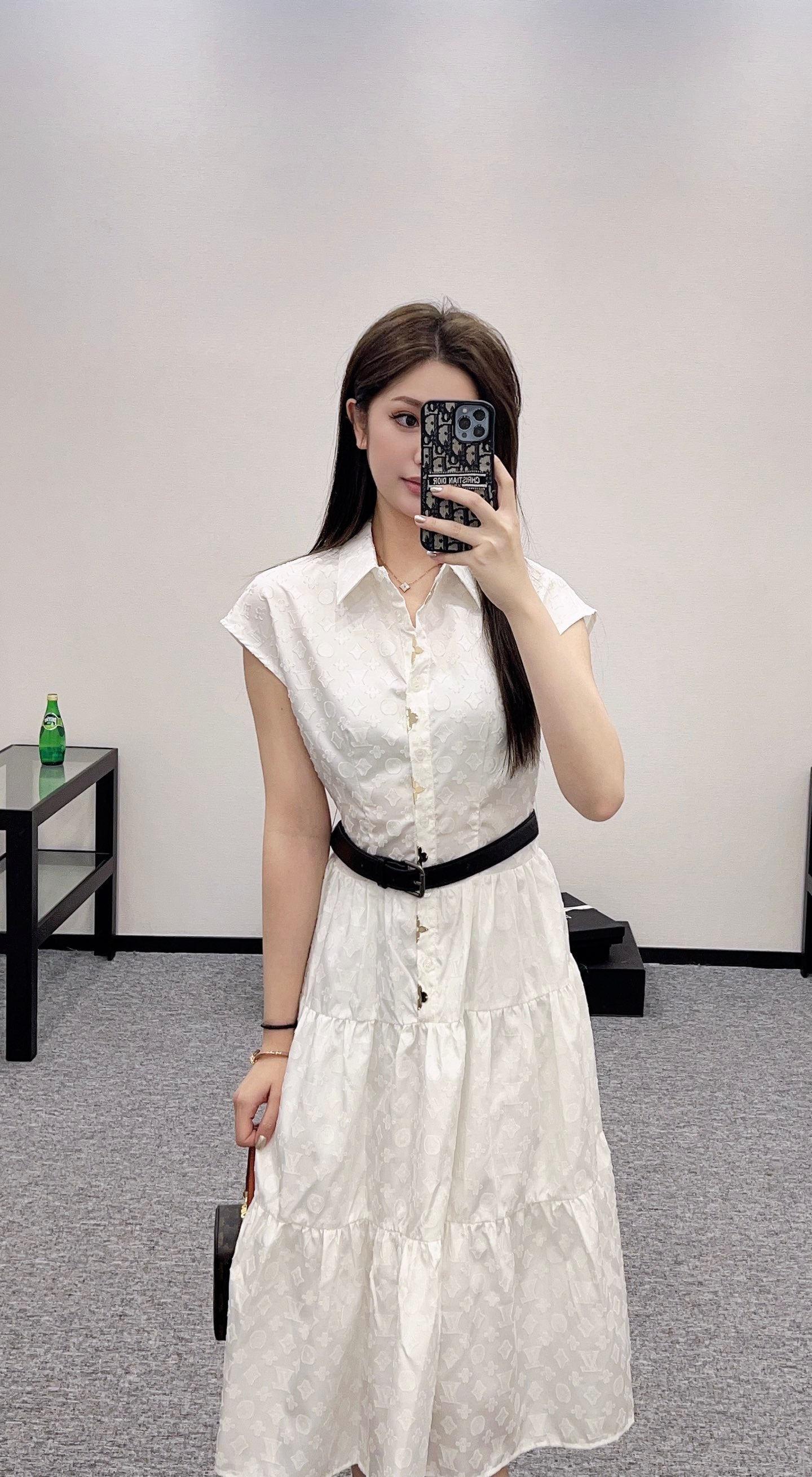 L 2025 new products Belt dress