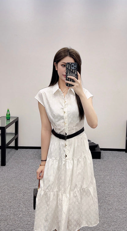 L 2025 new products Belt dress