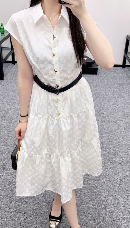 L 2025 new products Belt dress