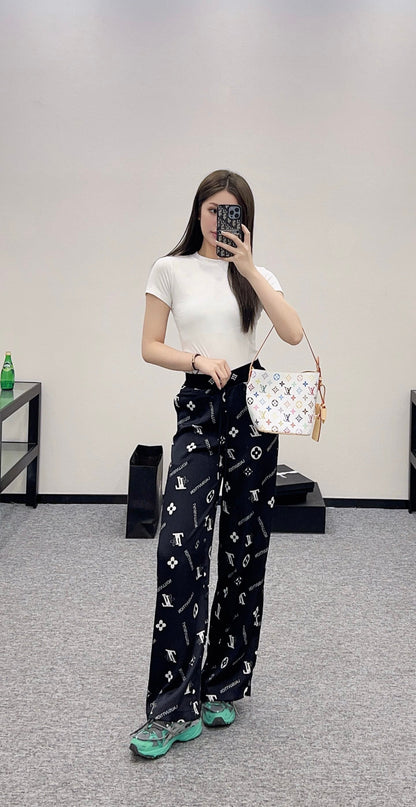 L 2025 new products Drawstring trousers
