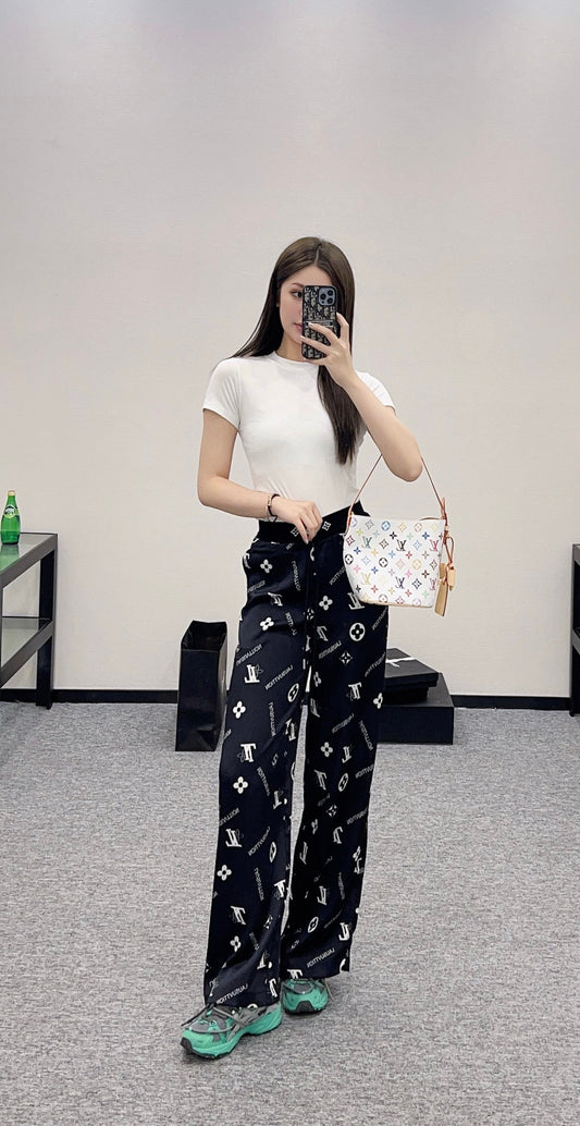 L 2025 new products Drawstring trousers