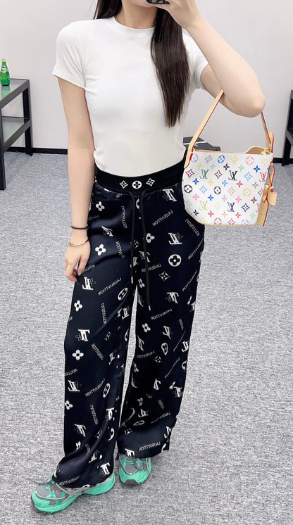 L 2025 new products Drawstring trousers