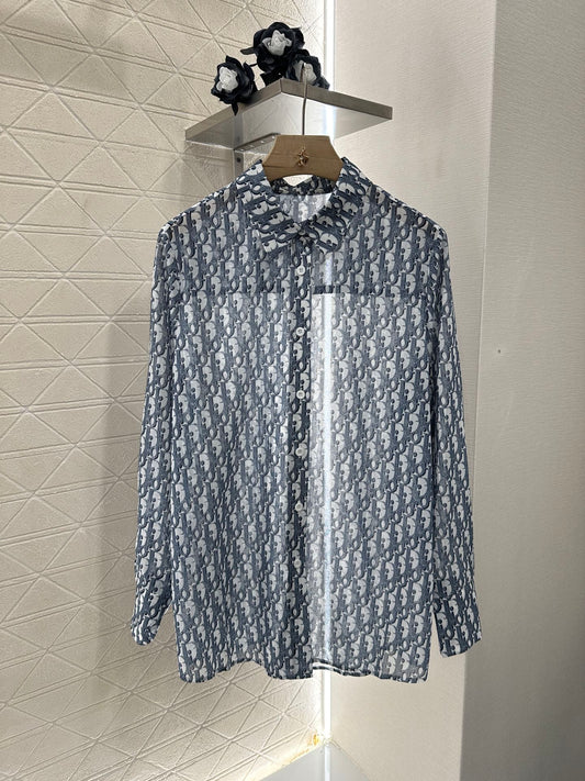 D*♥2025 new product Printed shirt and trousers set
