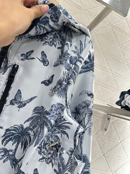 D*♥2025 new product Jacquard long-sleeved wide-leg suit