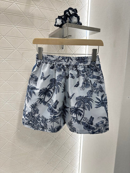 D*♥2025 new product Jacquard webbing shorts set