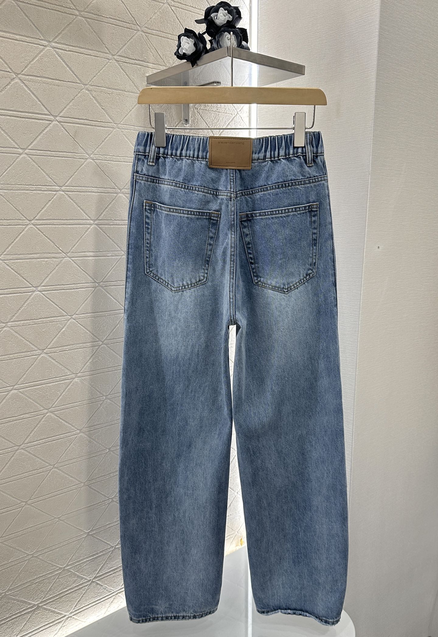 Al 2025 new products High waist denim pants