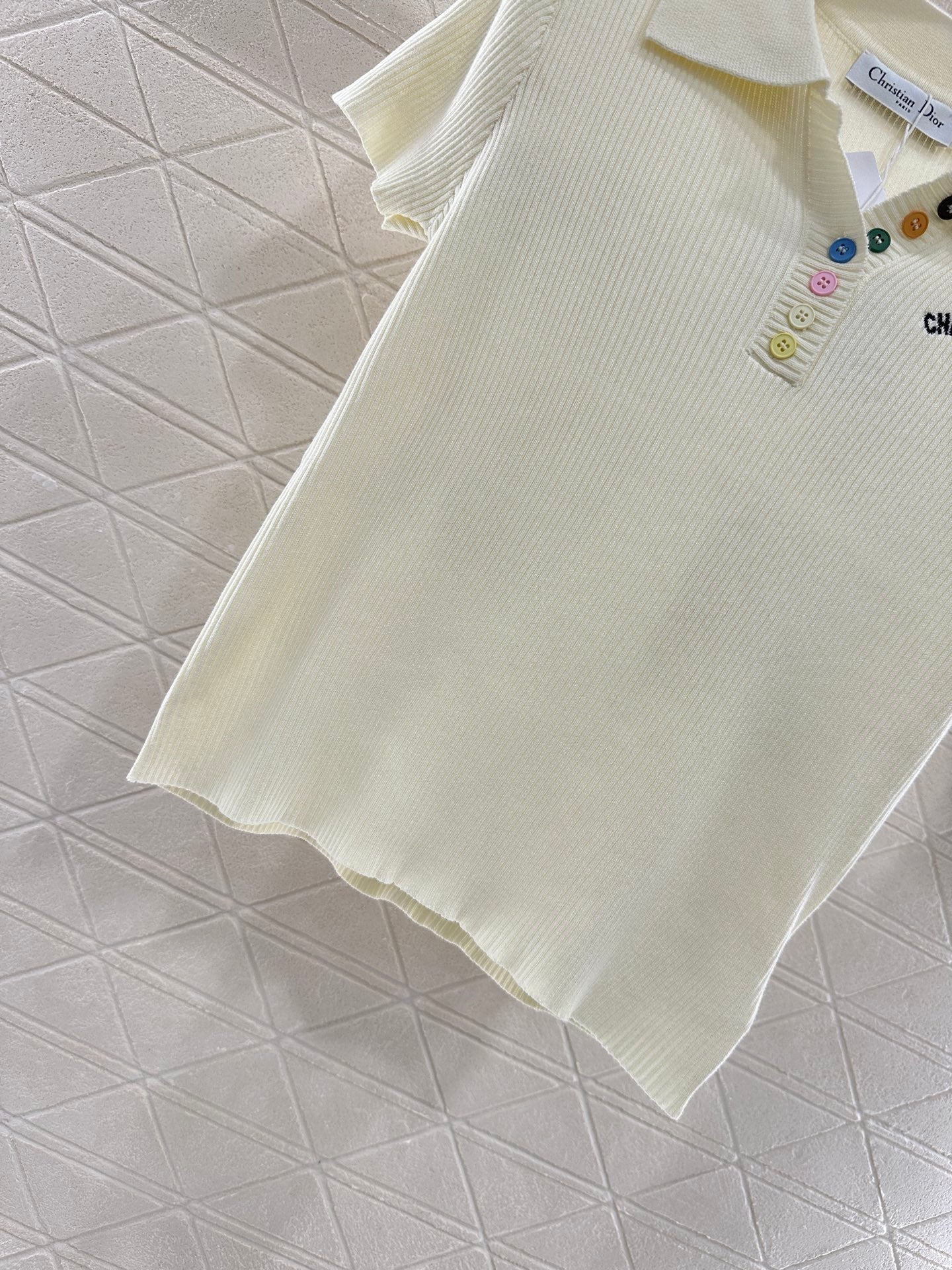 D*♥2025 nouveau produit Slim fit tricoté manches courtes