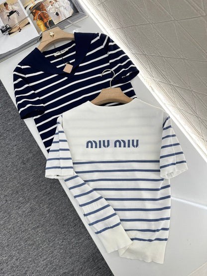 M 2024 new products Knitted short sleeves