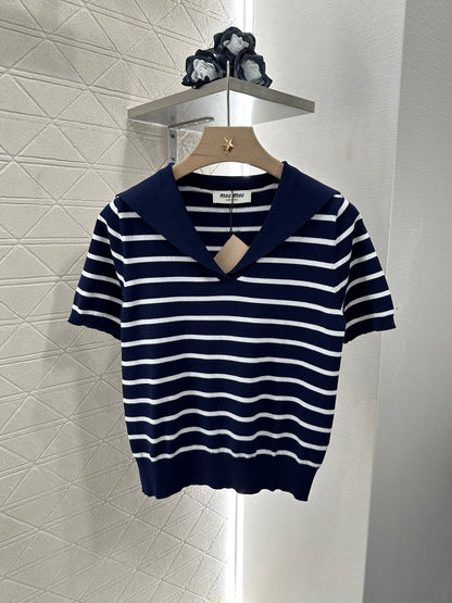 M 2024 new products Knitted short sleeves