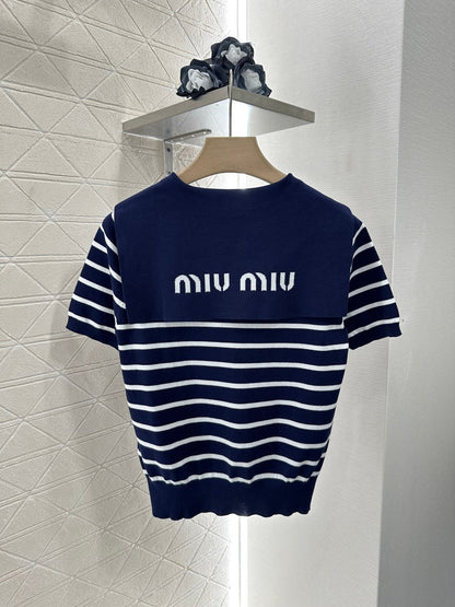 M 2024 new products Knitted short sleeves