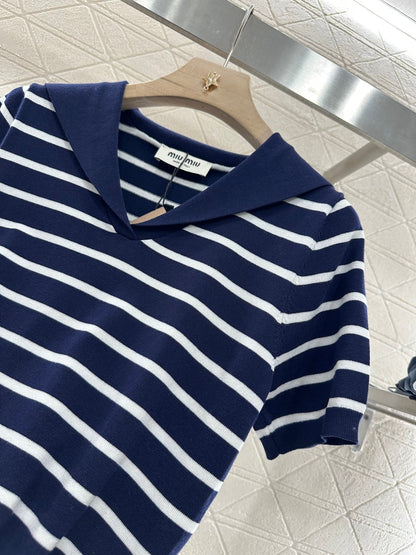 M 2024 new products Knitted short sleeves