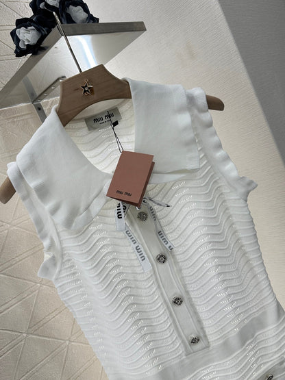 M ♥2025 new product Knitted vest dress