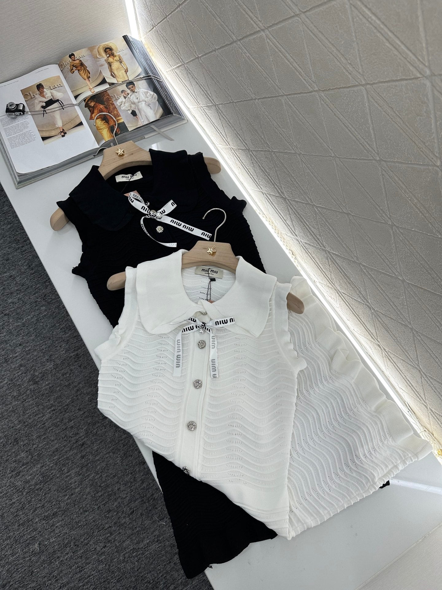 M 2025 new product Knitted vest dress