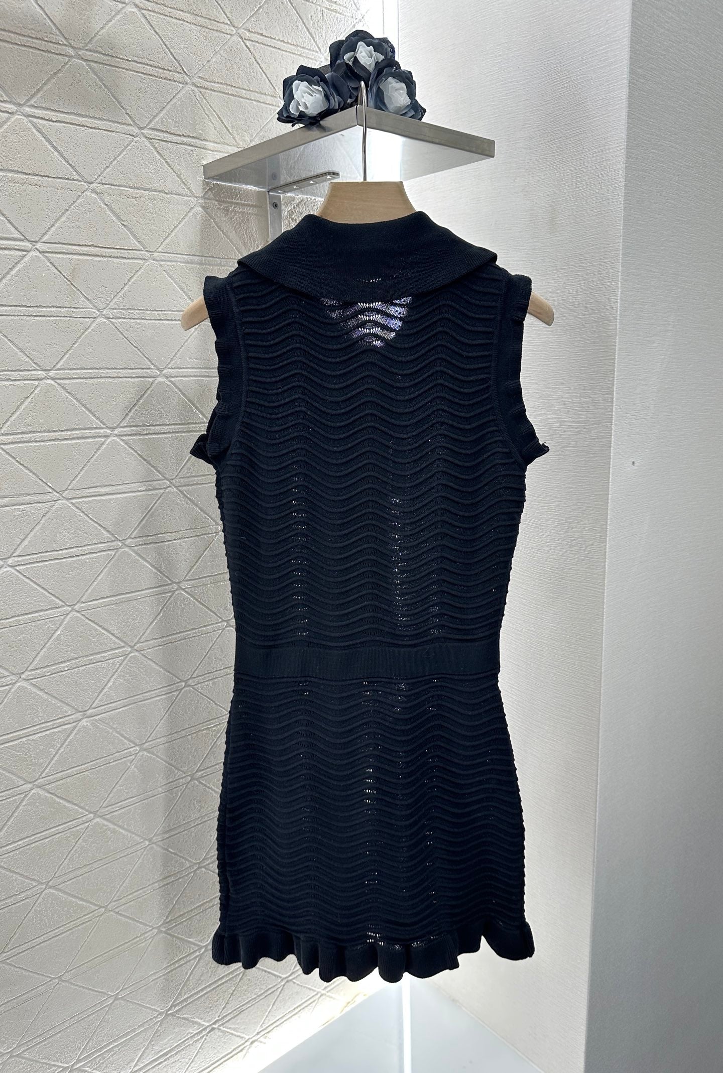M 2025 new product Knitted vest dress