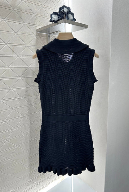 M 2025 new product Knitted vest dress