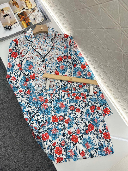 L 2025 new products Shirt and shorts set