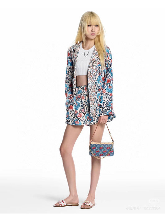 L 2025 new products Shirt and shorts set