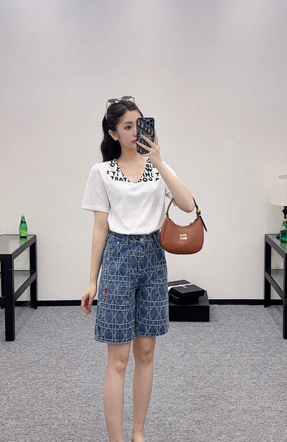 D 2025 new products Denim shorts