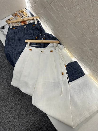 M 2025 new products Cotton trousers