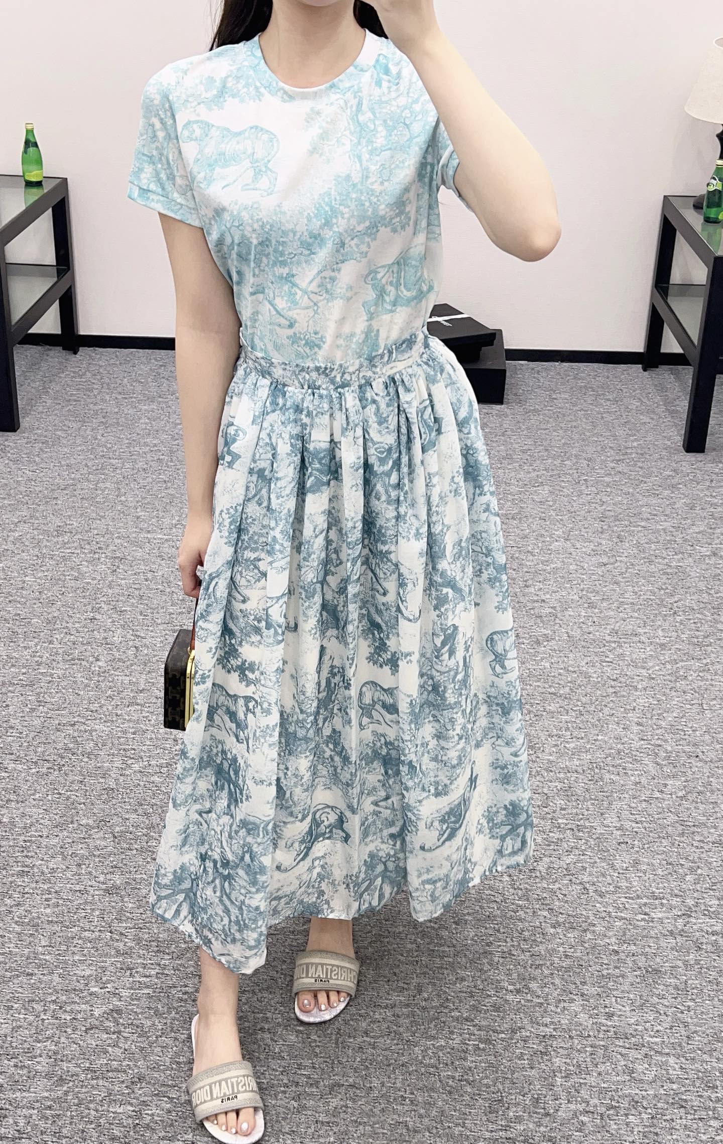 D*♥2025 new product High waist skirt