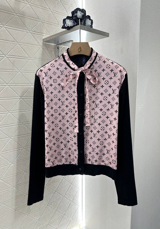 L 2025 new product Ribbon shirt
