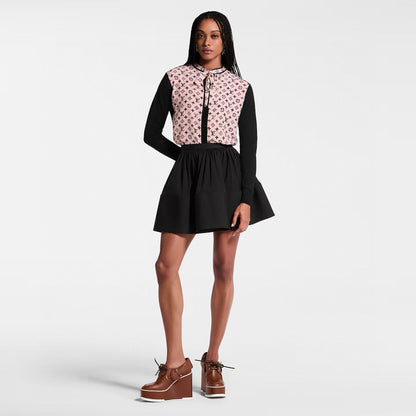 L 2025 new product Ribbon shirt