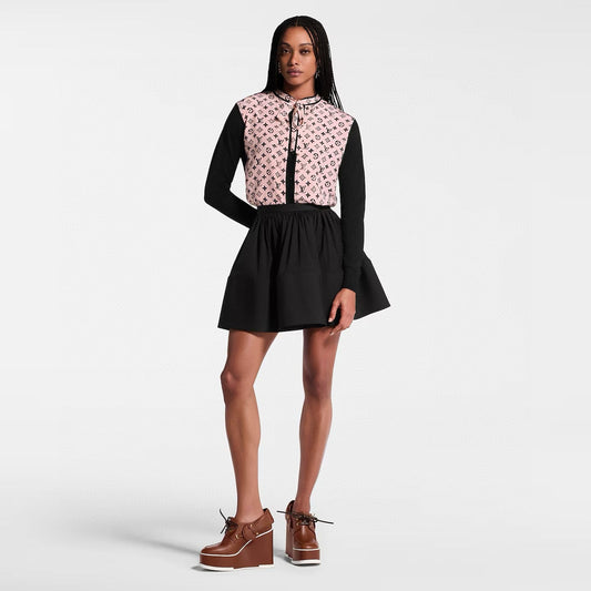L 2025 new product Ribbon shirt