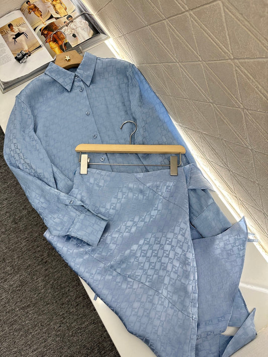 F 2025 new products Shirt and skirt set
