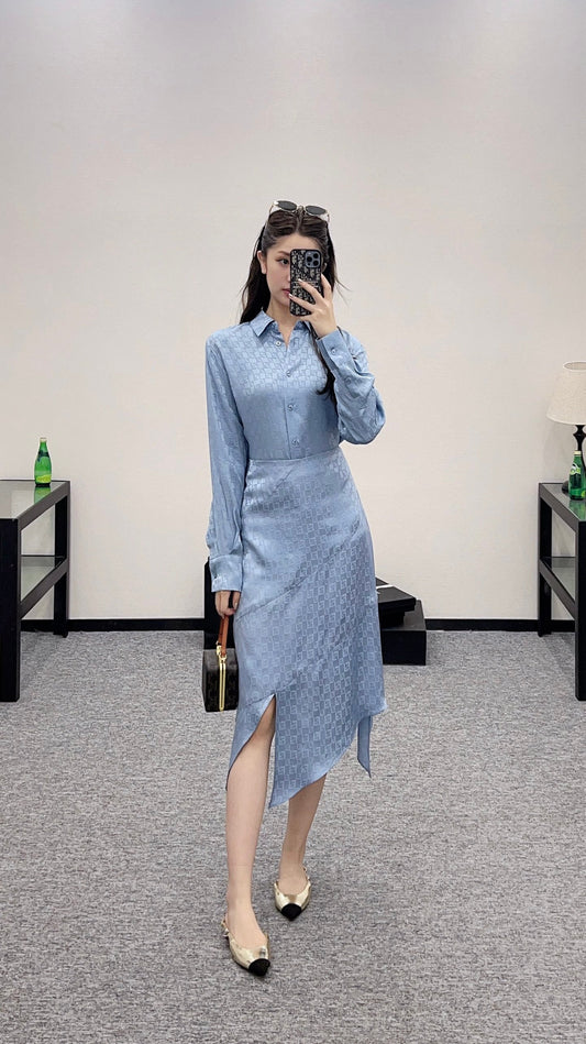 F 2025 new products Shirt and skirt set