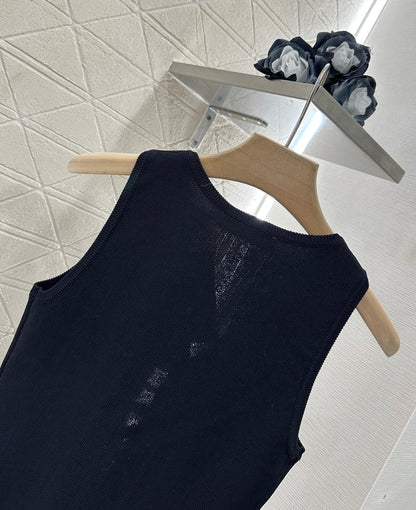 D*♥2025 new product Knitted vest