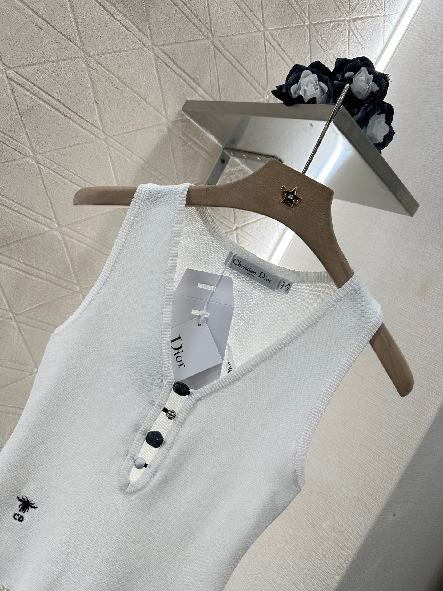 D*♥2025 new product Knitted vest