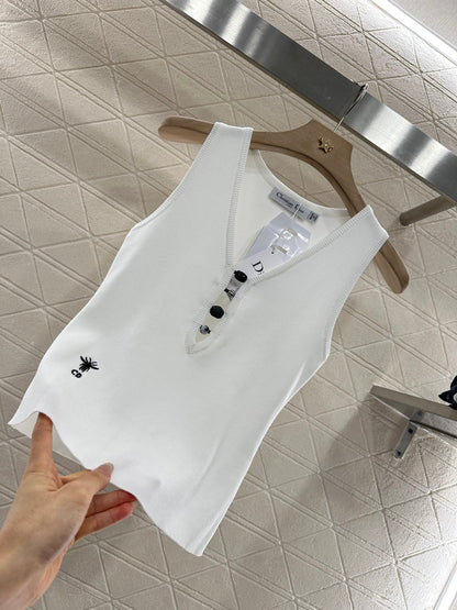 D*♥2025 new product Knitted vest