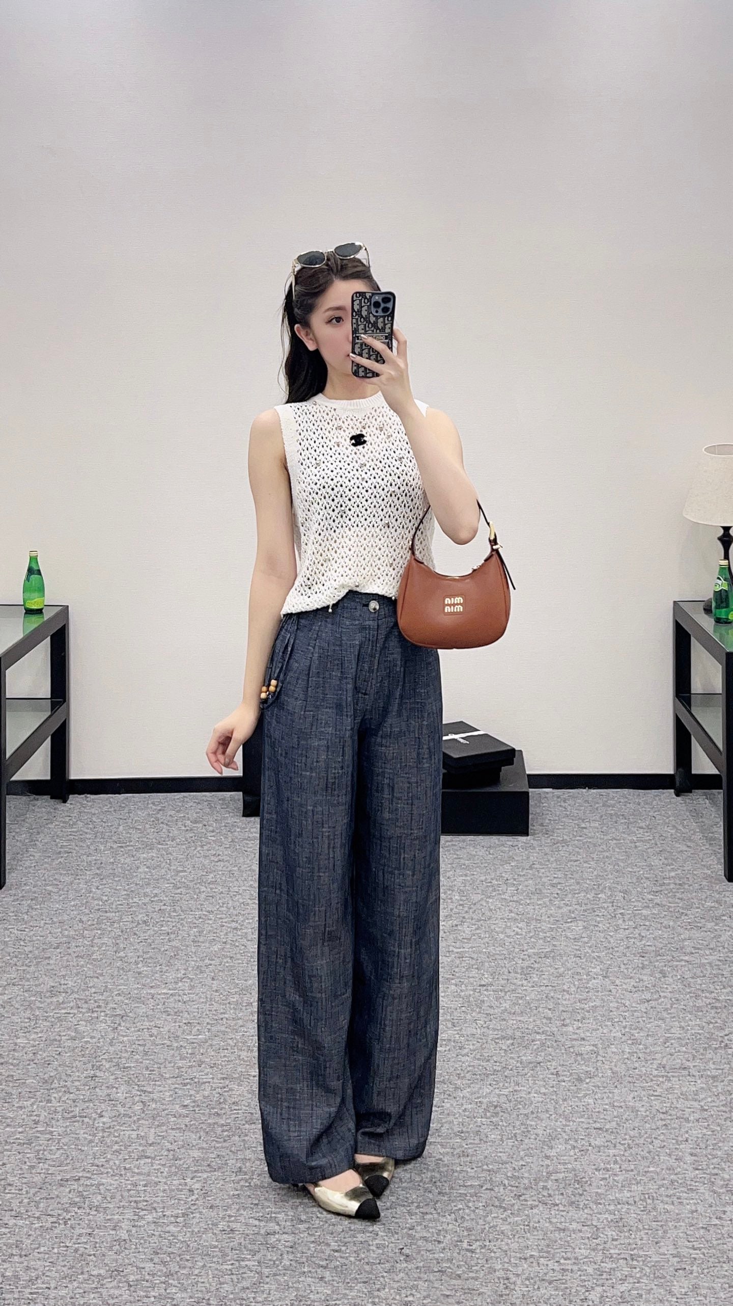 C*♥2025 new product Knitted vest