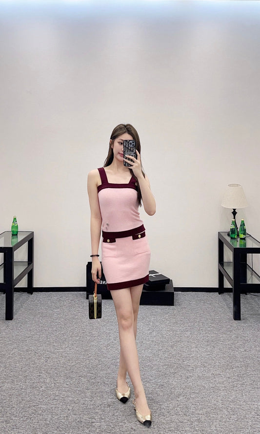 C*♥New product Suspender skirt set