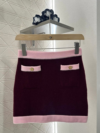 C*♥New product Suspender skirt set
