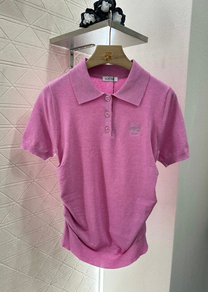 L*♥New arrival Knitted short sleeves