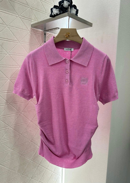 L*♥New arrival Knitted short sleeves