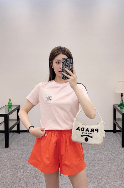 C New arrival Embroidered shorts